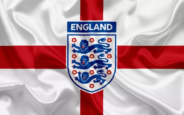 Giant 5FT X 3FT England 3 Lions Euro 2024 Flag Banner Speedy Delivery