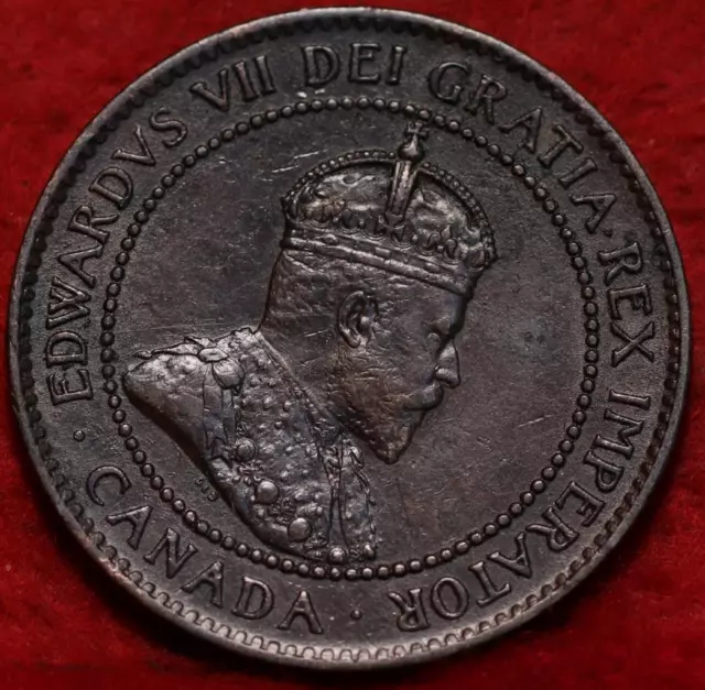 1903 Canada One Cent Foreign Coin