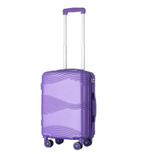 20" ABS Hardside Carry On Spinner Suitcase Luggage Spinner Wheels TSA Lock