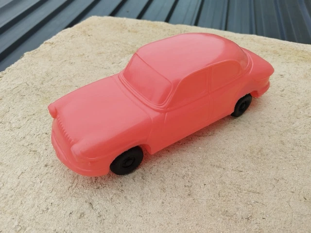 Jouet Ancien Plastique 1/32 - Dyna Panhard #16 à Friction - Superbe État - Voiture Vintage