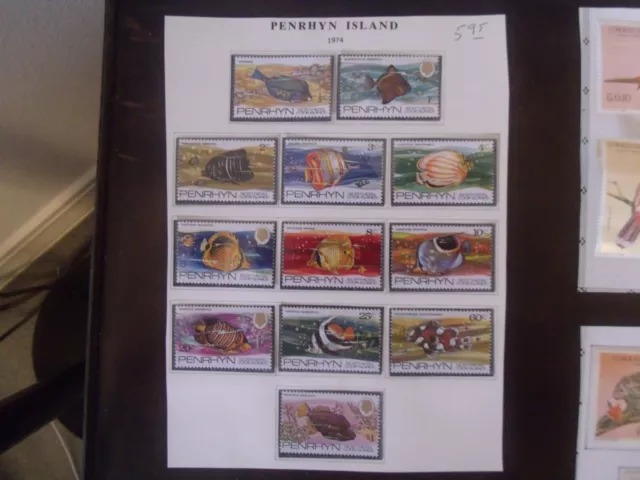 Penrhyn Stamps 1974 Fish  Lot#922  MNH  Cook Islands