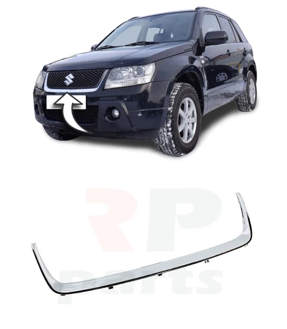 FOR SUZUKI GRAND Vitara 0608 Front Bumper Upper Grille Chrome Molding