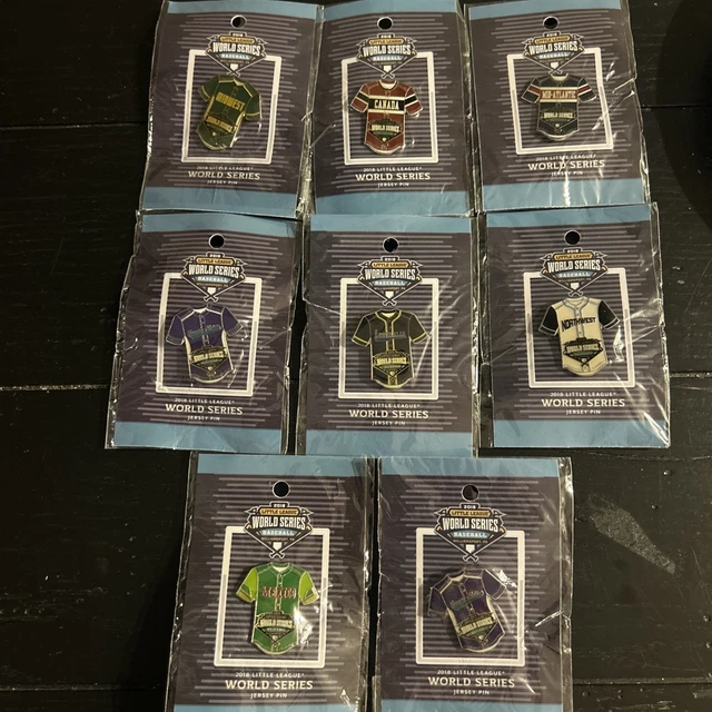 2018 JERSEY PINS Little League World Series Pins LLWS New
