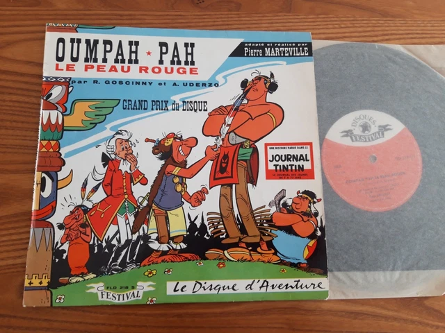 Bande Dessinée Oumpah-Pah Le Peau-Rouge - Édition Originale De 1961, éditions Lombard, état TBE