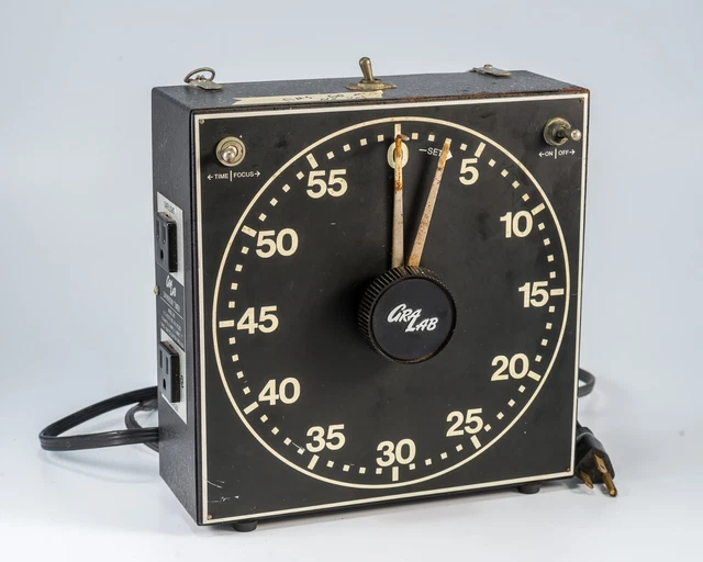 Temporizador Ampliador Cuarto Oscuro GraLab De Colección Modelo 300 - FUNCIONA