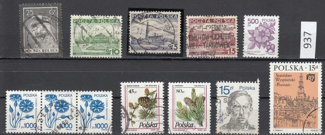 Briefmarken Polen gestempelt