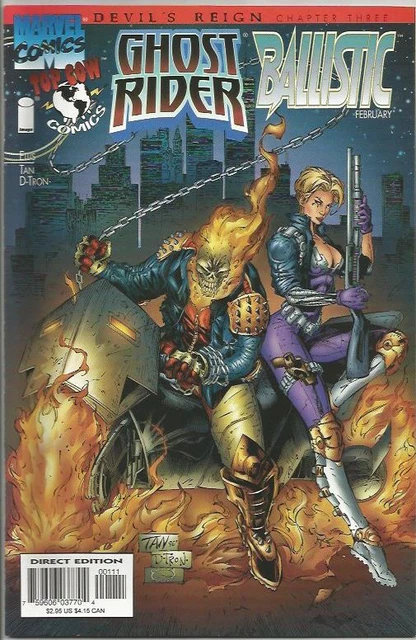 DEVILS REIGN: PART 3 GHOST RIDER/BALLISTIC (1997) #1 Back Issue (S)