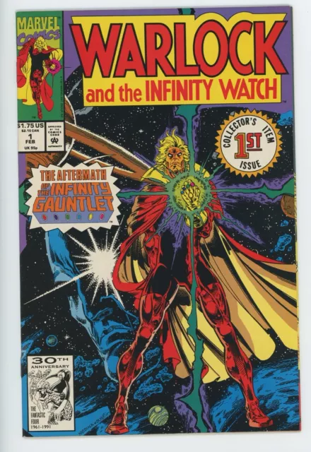 Warlock and the Infinity Watch 1 Marvel Comics 1991 NM+ 9.6