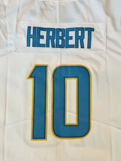 Youth Nike Justin Herbert Gold Los Angeles Chargers Inverted Team Game Jersey