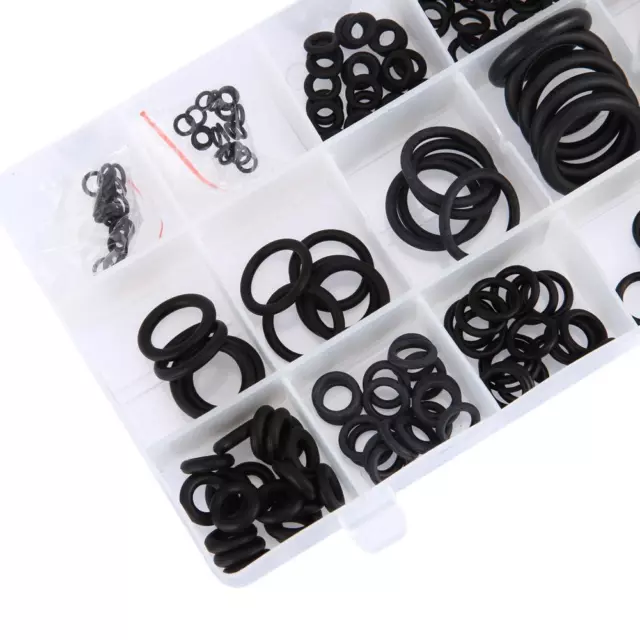 225pcs Rubber Rings Universal Rubber Oring Kit for Car Auto Vehicle Repair 3