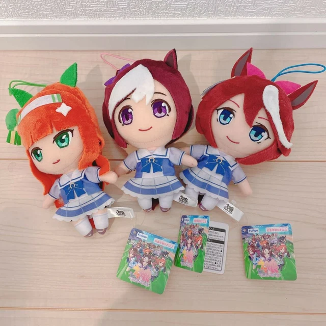 UMA MUSUME PRETTY Derby Normal Plush Vol.1 All 3 Types set Furyu ...