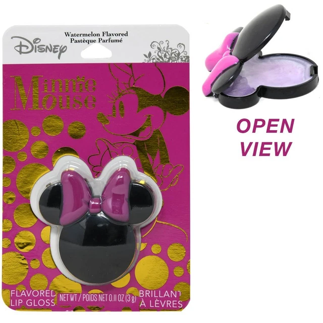 Taste Beauty Minnie Mouse Lip Gloss - Watermelon Flavored Lip Gloss For Kids