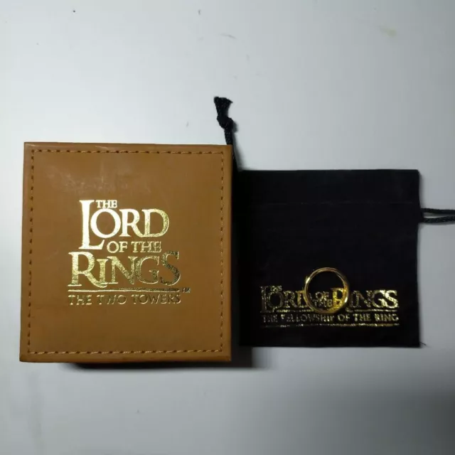 Lord of the Rings New Line Cinema Official Hobbit The One Silver Ring From Japan