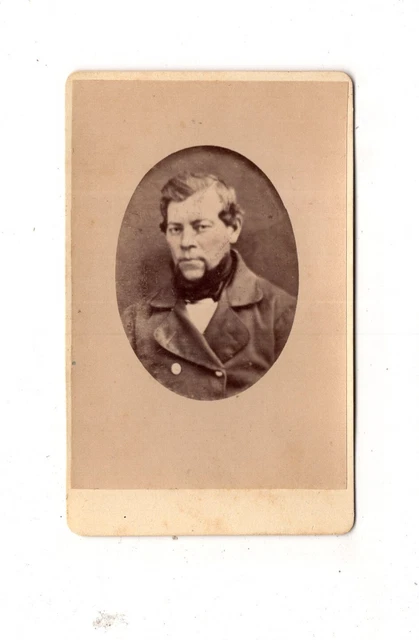 W. Berger CDV Foto Herrenportrait - Koblenz 1870er