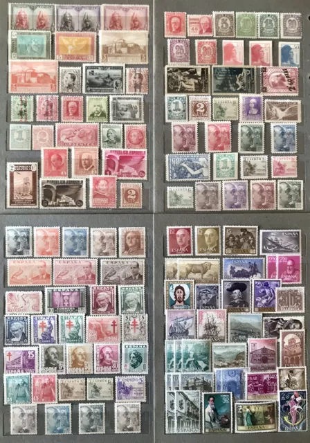 ESPAÑA 1928/1974. LOTE SELLOS 1r. Y 2o. CENTENARIO. MNH**. CAT. + DE 150 €. (T)