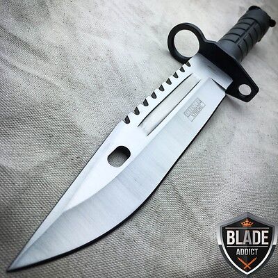 13" Bayonet US Military Tactical Survival Hunting Knife Fixed Blade Rambo Army
