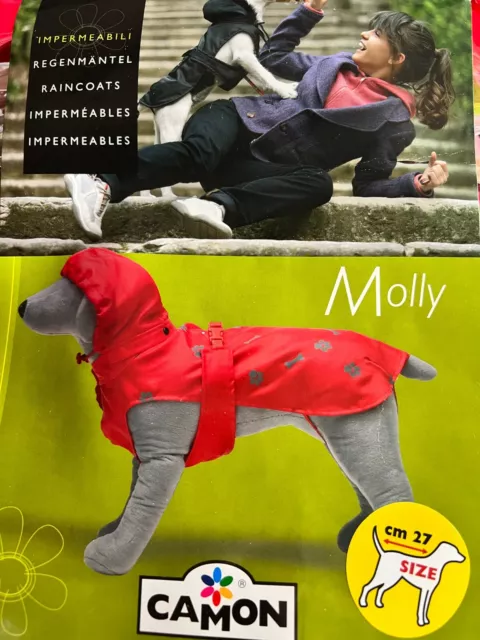 Impermeabile Per Cani Camon Modello Molly - Disponibile Anche In Taglie Grandi