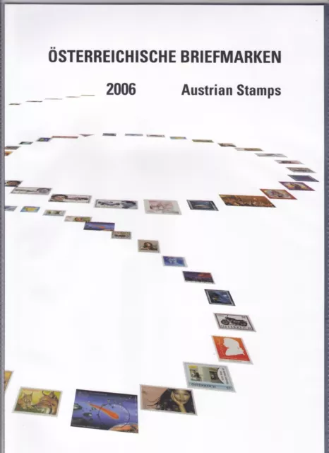 Österreich-Jahreszusammenstellung-Jahresmappe kompletter Jahrgang 2006 pf**