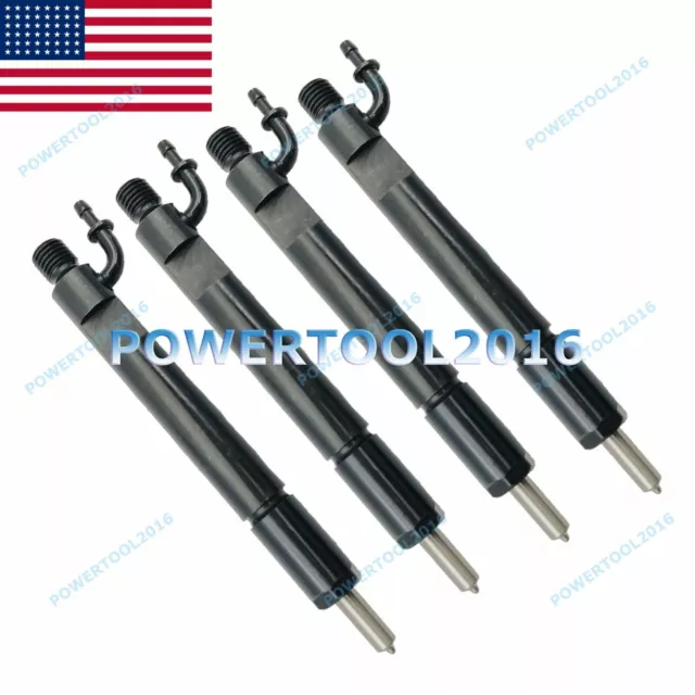 4pcs Diesel Fuel Injector for Bobcat 863 873 T200 Skid Loader Deutz 1011 Engine