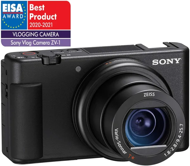 ZV-1 Sony Vlogging Digital Touch Screen Videos  Recorder Webcam Cameras  Lenses