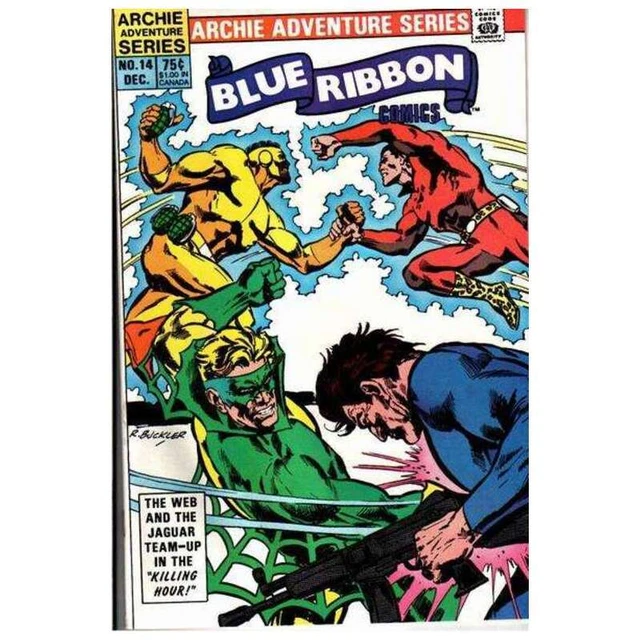 Blue Ribbon Comics (1983 series) #14 in VF condition. Red Circle comics [a*