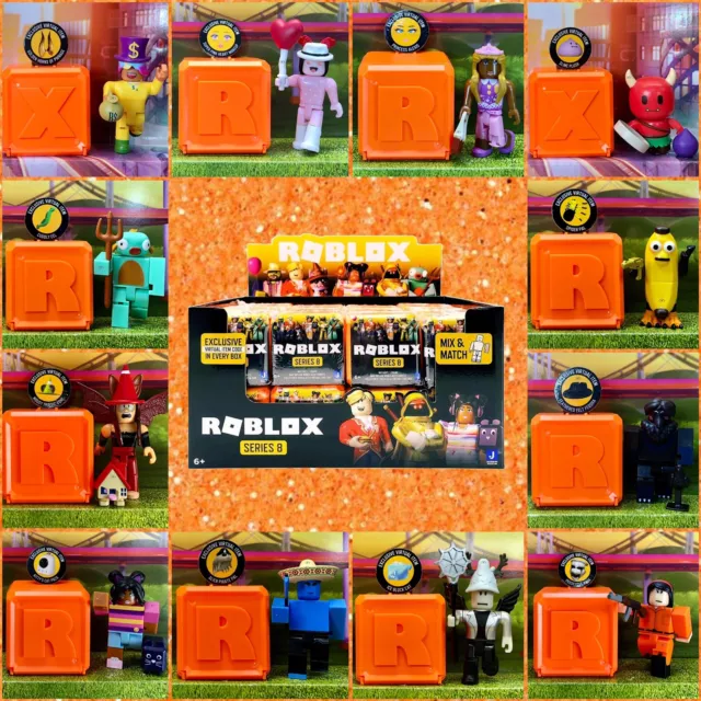 Roblox Celebrity Series 6 Blind Mystery Box Silver Cube Exclusive Virtual  Codes