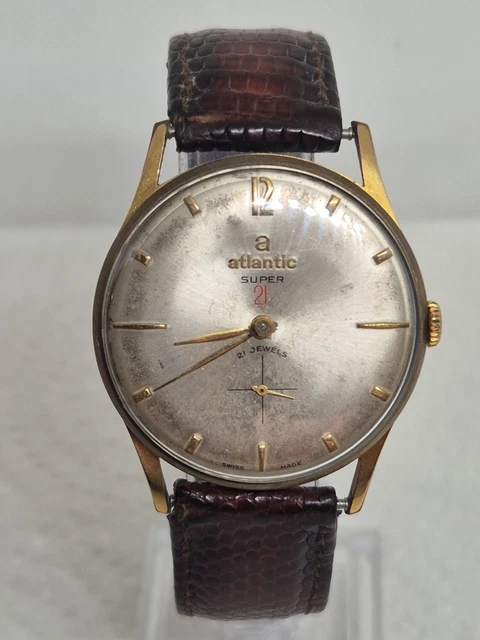Montre Mécanique Ancienne ALEPH Pour Dame - Mouvement Suisse à Restaurer (RALCO)
