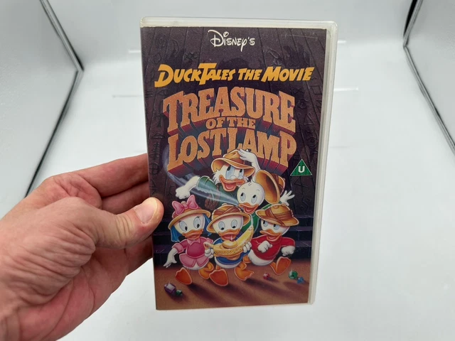 DISNEY VHS TAPES DuckTales The Movie Treasure of The Lost Lamp Video £4 ...