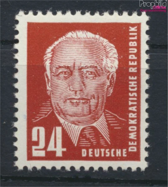 Briefmarken DDR 1952 Mi 324v b Y I, seltenes Wasserzeichen postfrisch (9950022