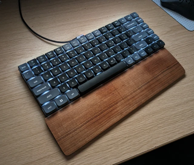 KEYCHRON K3 PRO A1 LowProfile Mechanical Keyboard White Backlight Red