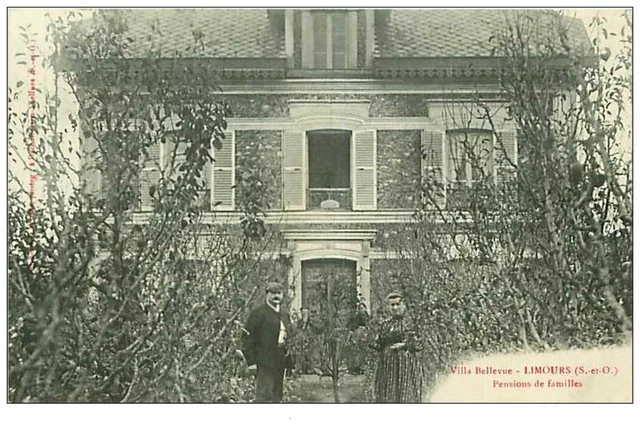 91.LIMOURS.n°23.VILLA BELLEVUE.PENSIONS DE FAMILLES