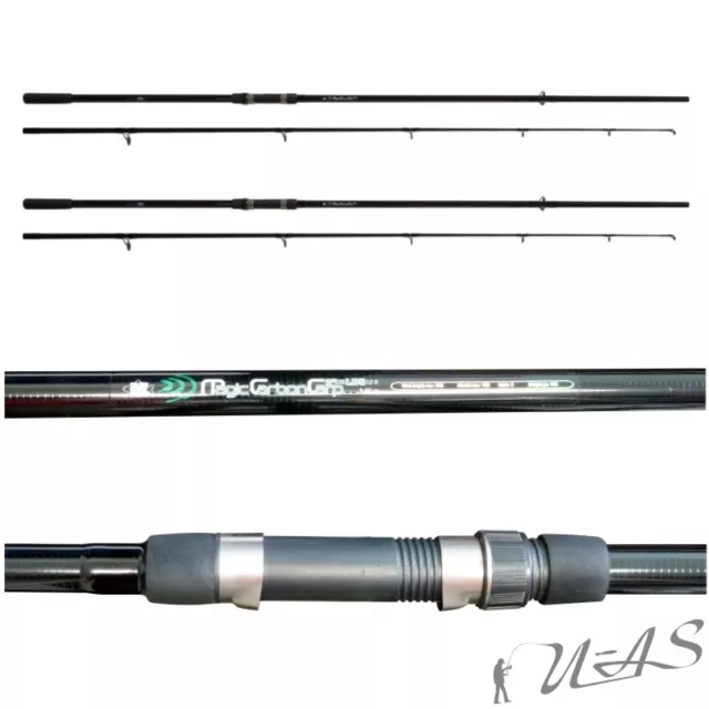 LINEAEFFE 2 x Magic Carbon Karpfen Rute Karpfen Carp Rute 2tlg 3,60M 2,75LBS