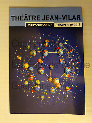 Theatre Jean Vilar Vitry Sur Seine Atomium Season 2010 Postcard