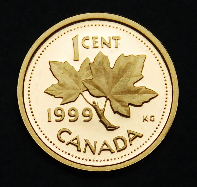 1999 1¢ proof coin from the set- UNC     1.4