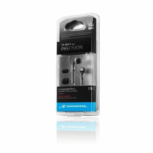 Sennheiser CX300 II CX300-II Precision Bass-Driven In Ear Earphones Headphones Sennheiser CX300 II CX300-II Precision Bass-Driven In Ear Earphones Headphones