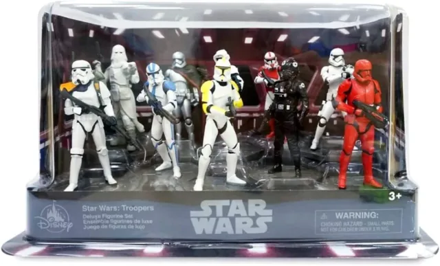Star Wars USA Disney Negozio Limitata Deluxe PVC Figura Set Troopers / 20
