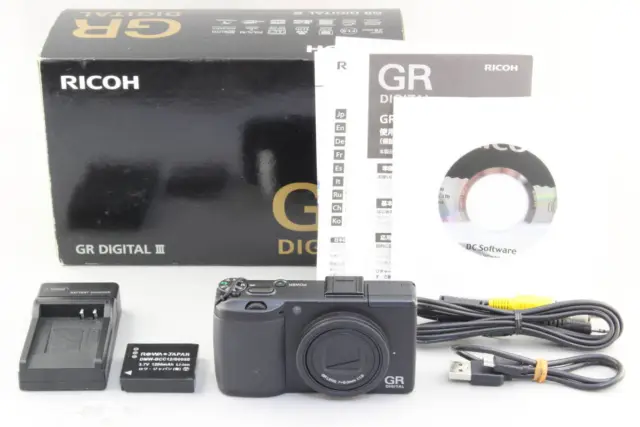 RICOH Digital Camera GR DIGITAL III W/Box