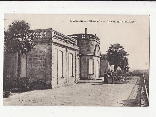 33-62 cpa Bourg Sur Gironde - la citadelle