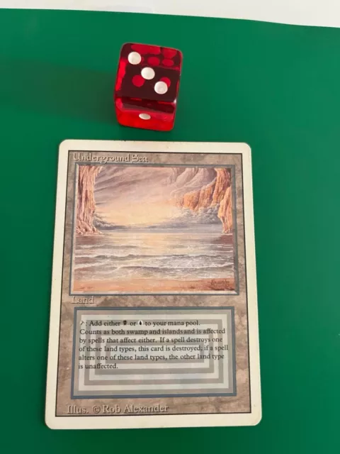 Mtg Underground Sea Exc Mare Sotterraneo Revised Dual Land