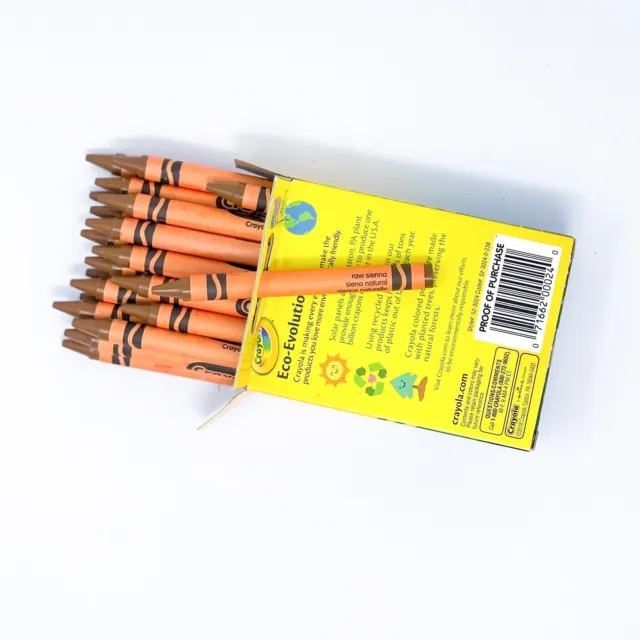 Bulk Crayola Crayons - Orange - 24 Count - Single Color Refill x24 