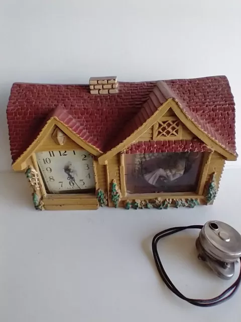 Haddon Home Sweet Home Clock for Parts