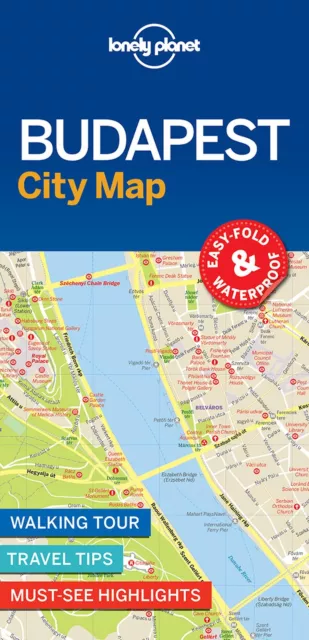 Lonely Planet Budapest Stadtplan von Lonely Planet (englisch) gefaltetes Buch