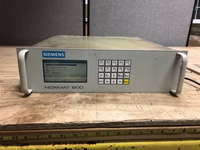 Siemens NoxMat 600 HCLD NO/NOX ANALYZER 115VAC 60HZ USED