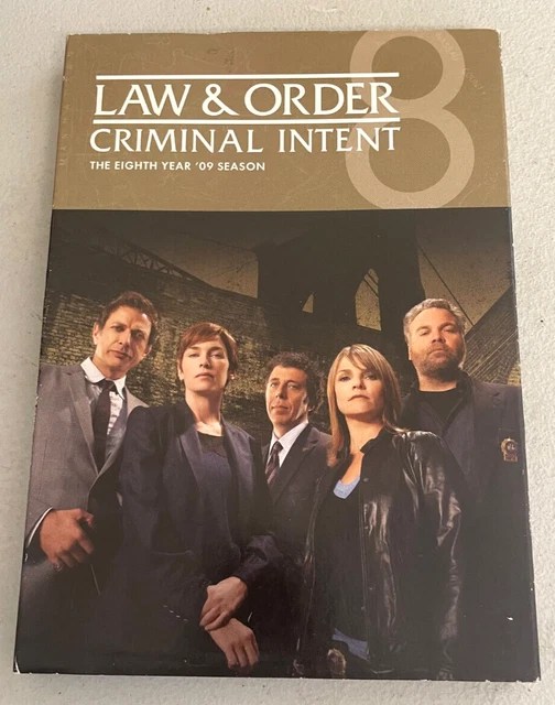 LAW & ORDER Criminal Intent - Eighth Year - 4 Disc - Crime