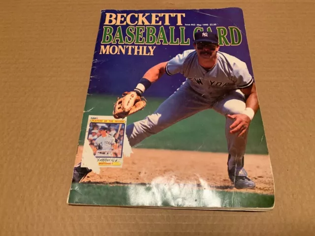 Beckett Baseball Card Monthly Magazine May 1990 Issue 62