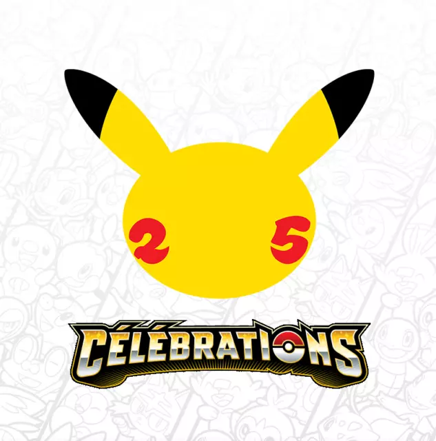 Carte Pokemon Célébrations 25 ans - A L'unité - Neuves - VF