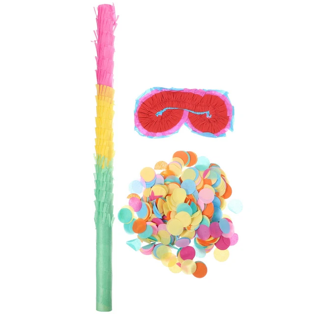 Piñata tropical venda a los ojos para cumpleaños aniversario fiesta decoración tema fiesta