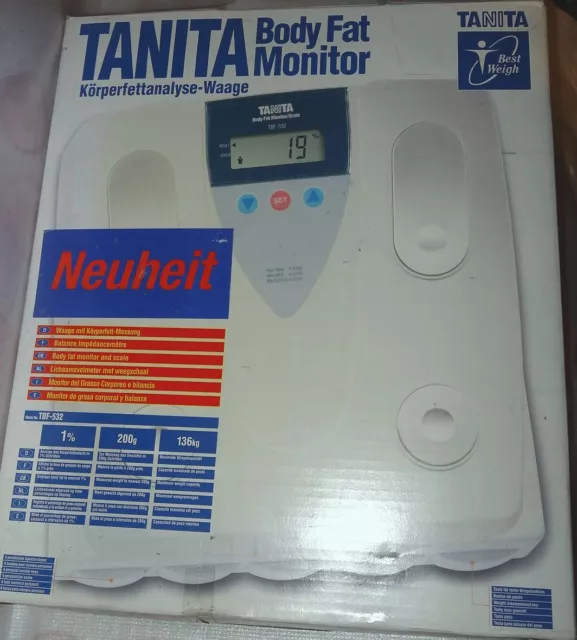 Tanita Körperfett-Analyse Waage Body Fat Monitor OVP