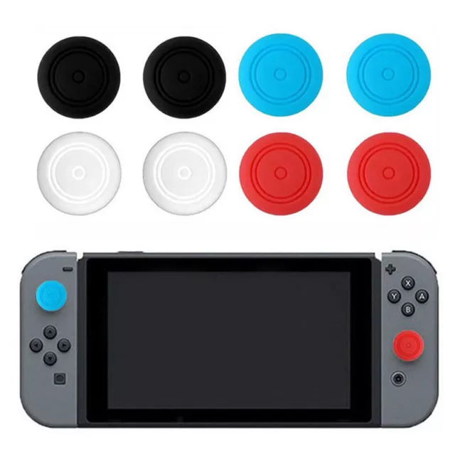 2 x tappi impugnatura per pollice in silicone per NS NX Switch joy con YIUK