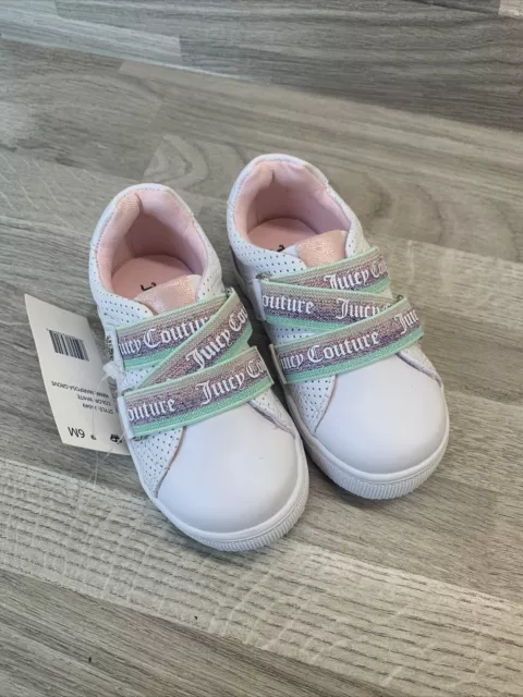 Scarpe da ginnastica succose per bambina, taglia 6 mesi, nuove con etichette B958